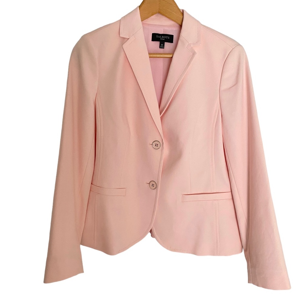 Talbots Pink Blazer Size 10p